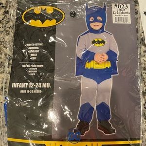 Batman costume 12-24 months